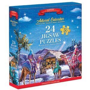Eurographics Advent Calendar - Nativity Advent Calendar: 24 Jigsaw Puzzles